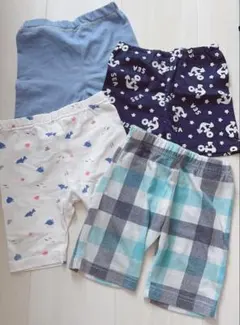 キッズ ハーフパンツ 4点セット まとめ売り80㎝ 男の子