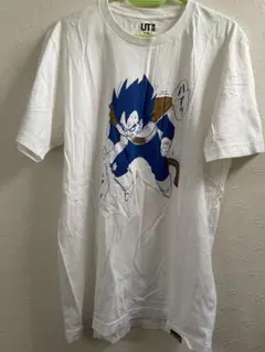 UNIQLO UT ドラゴンボール ベジータ Tシャツ ホワイト Mサイズ