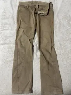 LEE ベージュ スリムフィット チノパン
