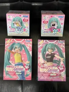 初音ミク×オシャレ魔女ラブandベリー　フィギュア　4個セット