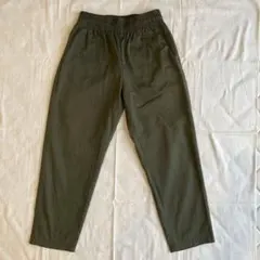 GU イージーチノパン カーキ Mサイズ メンズ ウエストゴム シェフパンツ
