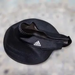 adidas ブラック バイザー フリーサイズ