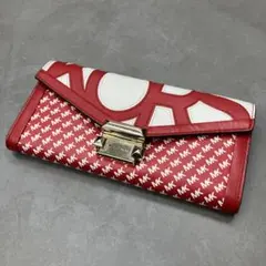 椿*ん様 Michael Kors ロゴプリント長財布 全長約34cm