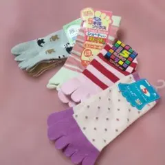 5本指ソックス 22~24cm 5足セット