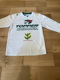 TOPPER ホワイト長袖シャツ サッカー用
