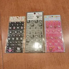 新品　ハローキティ　タイルシール　日焼け　ヒョウ柄　ギャルキティ　サンリオ正規品