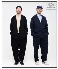 【ネイビー&チャコール】【金子恵治＆Fruit of the Loom】 Lサイズ FRUIT OF THE LOOM Keiji Kaneko ネイビー - メルカリ