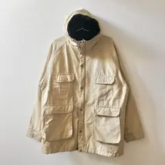 【USA製】　80s Woolrich マウンテンパーカ　ベージュ　L