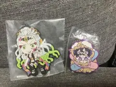 【新品・未使用】鬼滅の刃　ラバーマスコット　堕姫　梅　妓夫太郎　ガチャ