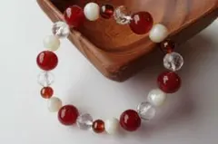 パワーストーンブレスレット♡妊活　ハンドメイド