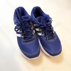 adidas アディダス スニーカー 25cm シューズ ブルー ホワイト
