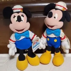 特価！ 【非売品！】ミッキー＆ミニーペアぬいぐるみ　オリエンタルランド特別配布品