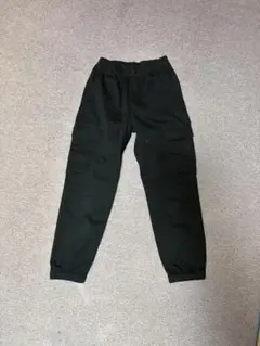 ユニクロカーゴジーンズ黒 160