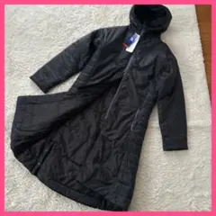 セール中】未使用　MIZUNO ブレスサーモ 中綿 ロングコート ブラック M