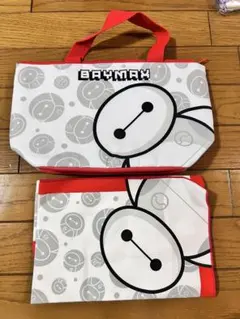 Disney ベイマックス ランチ巾着L 全6枚セット＋コップ(同2種) - メルカリ