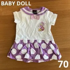 ★BABYDOLL★ディズニー　デイジー　ロンパース70