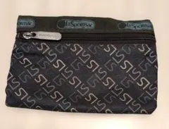 LeSportsac レスポートサック ポーチ ブラウン系