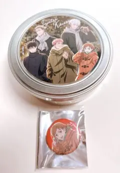 【キャラメル缶 釘崎野薔薇】呪術廻戦 マルキューブ 缶ケース＆ミニ缶バッジ
