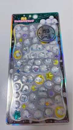 【正規品】光るジュエルプチドロップ　ストーンつき　シマエナガ