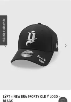 LYFT× New Era 9Forty Old Ý Logo 黒 - メルカリ