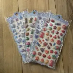 立体シール4枚セット