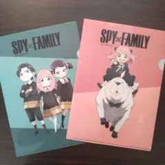 SPY×FAMILY キャラクタークリアファイル2枚セット