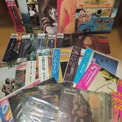 300円スタート 洋楽 レコード まとめ売り 25枚セット ロック 名盤