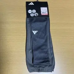 【新品】adidas アームカバー 濃グレー 60cm丈のサムネイル