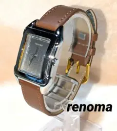 ❤️高見え‼️⭐新品電池・ベルト交⭐renoma　レディース腕時計
