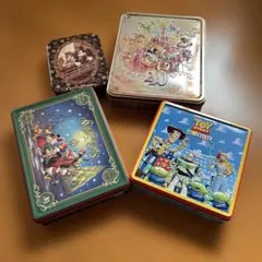ミッキー＆トイ・ストーリー クッキー缶