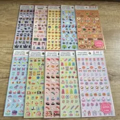 キャンドゥ ちょこっとシール 10枚セットV