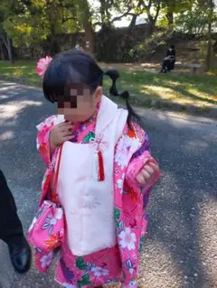 七五三5歳完全フルセット‼️ブランド花わらべ‼️全て付いてるすぐ