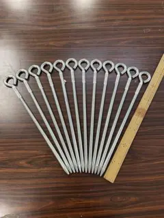 金属製フック型ペグ12本セットのサムネイル