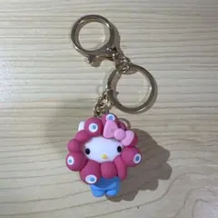 ハローキティ　ミャクミャクコラボキーホルダー