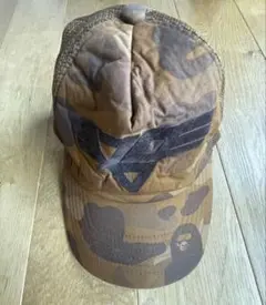 BAPE APE メッシュキャップ 迷彩 - メルカリ
