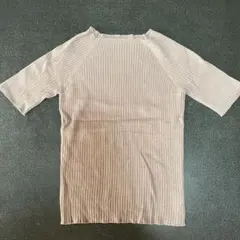 グレイル半袖リブニットMサイズ