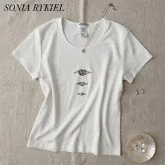 SONIA RYKIEL 半袖 Tシャツ ホワイト リップのサムネイル