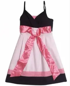 ピンクミックス キャミワンピース y2k フリーサイズ ギャル 姫系 ドレス