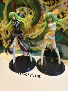 外箱あり希少 メガハウス C.C. フィギュア コードギアス 1/8 シーツー 外箱あり希少 メガハウス C.C. フィギュア コードギアス 1/8 シーツー