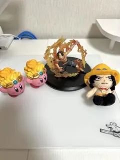 ワンピース エース フィギュア ぬいぐるみ 星のカービィ セット