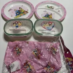 ディズニープリンセス プレート メラミン 巾着 弁当箱 まとめ売り ディズニー