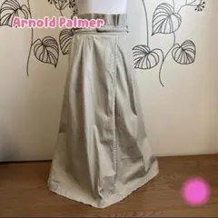 ⚠️最終価格◎638 アーノルドパーマー グレー系 ベルト付きスカート