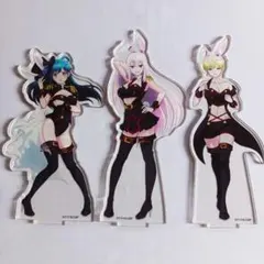 h*o様 魔都精兵のスレイブ アクリルスタンド 3体セット / 京香 日万凛 天