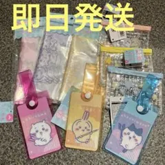 ちいかわ　キャンドゥ　スライドジッパー　ミニメッシュポーチ トラベルタグ