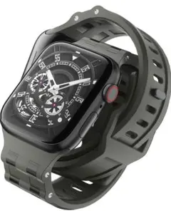 PEIPEIJIA FKMソリッドバンド対応 アップルウォッチバンド ウルトラ