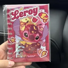 スティッチ　ハッピーくじ　H賞　リロイ　シール帳