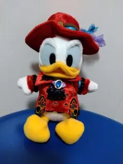 TDL ディズニーランド2025年ハロウィン ドナルドダック ぬいぐるみバッジ