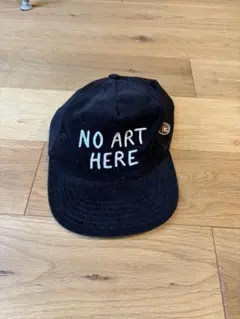 POGGY 2G NO ART HERE 黒キャップ