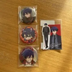 桃源暗鬼　一ノ瀬四季　缶バッジ&ステッカー