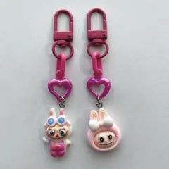 キーホルダー　2点セット⑤ ラブブ
